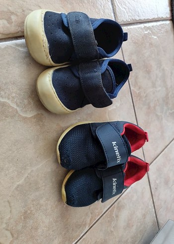 Mavi Erkek Çocuk Sneakerları Velcro Bantlı vicco ve kinetik