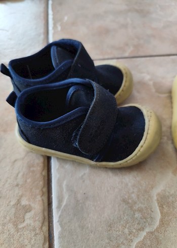 22 Beden mavi Renk Mavi Erkek Çocuk Sneakerları Velcro Bantlı vicco ve kinetik