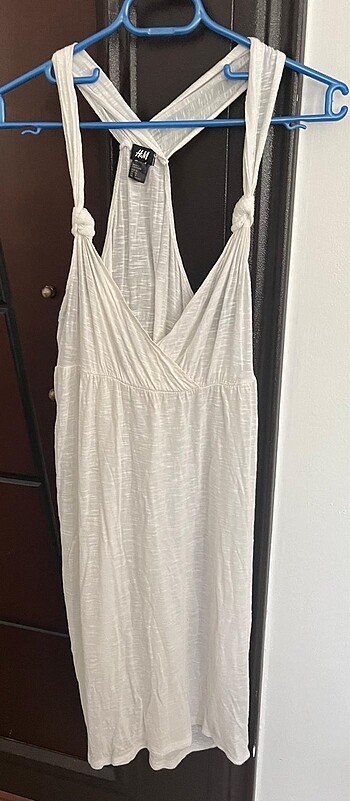 H&M seksi elbise yazlık, plaj elbisesi M beden