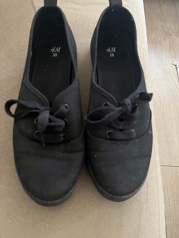H&M sneakers tekstil ayakkabı. Babet 38 beden