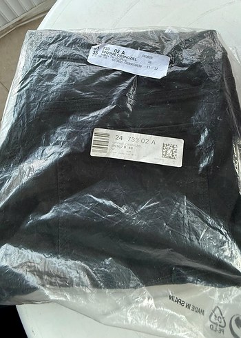 48 Beden siyah Renk H&M twi koyu yeşil Kemerli Kadın Kot Pantolon elastik 48 beden
