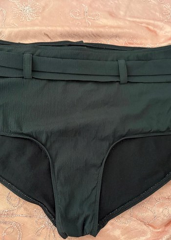 H&M Sik Ve Rahat Siyah Yuksek Bel Alt Bikini 44 Beden Mayo