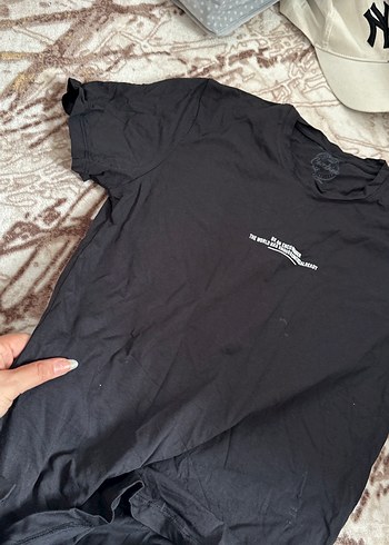 Siyah Kısa Kollu Hamile Tişört - Görsel 5