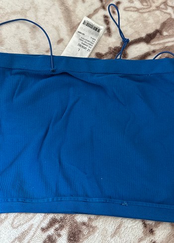 Bordo mavi crop - Görsel 3