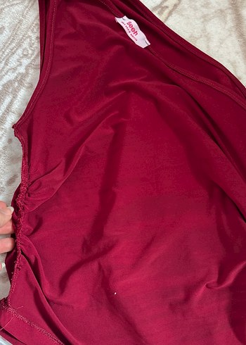 Bordo mavi crop - Görsel 2