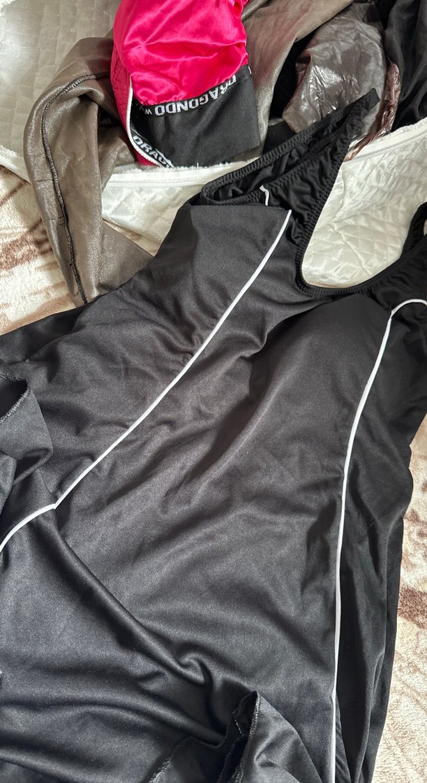 Siyah Fermuarlı Biker Tarzı Kadın Mayo - Görsel 3