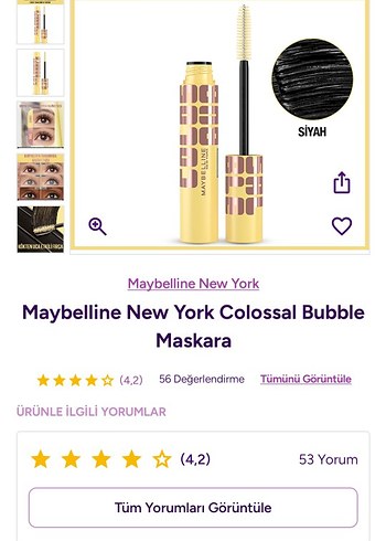 Maybelline Bubble Maskara - Görsel 2