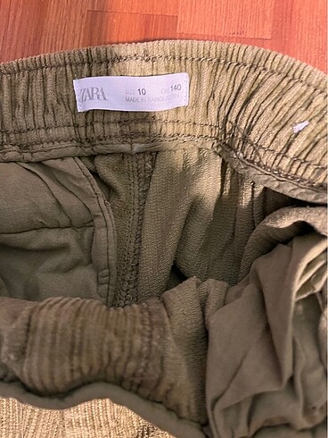 10 Yaş Beden Erkek çocuk fitilli kadife pantalon