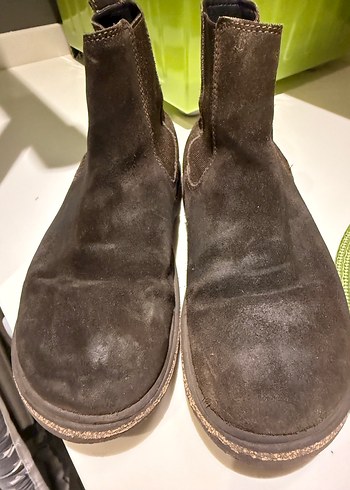 Kahverengi Erkek Süet Bot, Birkenstock