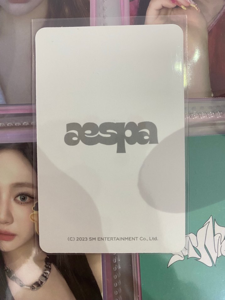 Aespa ningning album pc photocard - Görsel 2