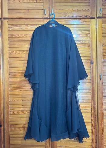 Uzun Kollu Nakışlı  Kadın Elbise - Görsel 4