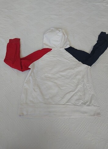11-12 Yaş Beden beyaz Renk Sweatshirt