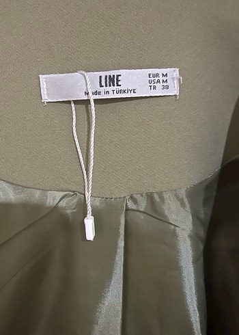 Kadın Haki Uzun Kollu Salaş Sabahlık - Görsel 5