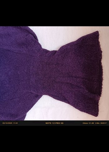 Bohem Boğazlı Kolsuz Kadın KazakYarasa model kazak vintage y2k - Görsel 2