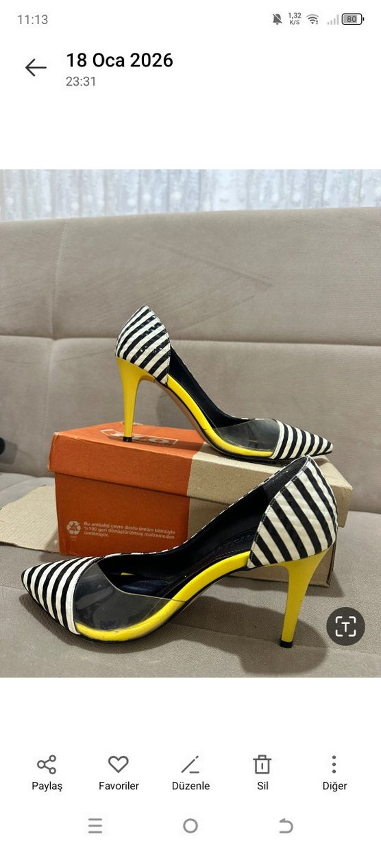 Kahverengi Tokalı Kadın Topuklu Bot - Görsel 5