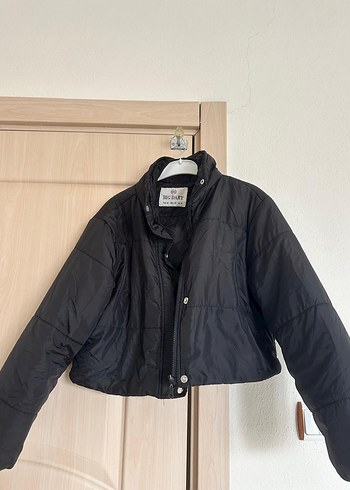 Düğmeli Siyah Kadın Midi Ceket - Görsel 2