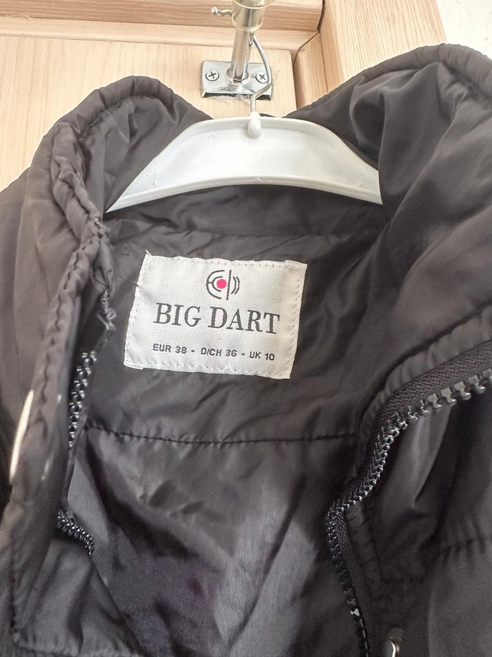 Düğmeli Siyah Kadın Midi Ceket - Görsel 3