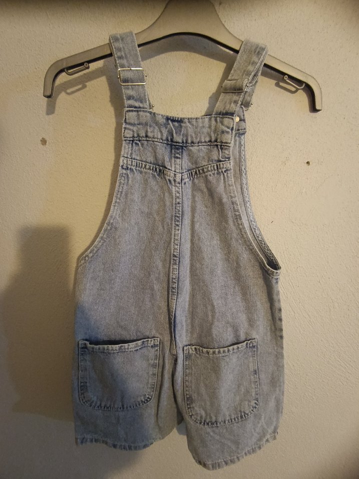 Salopet şortlu tulum - Görsel 3