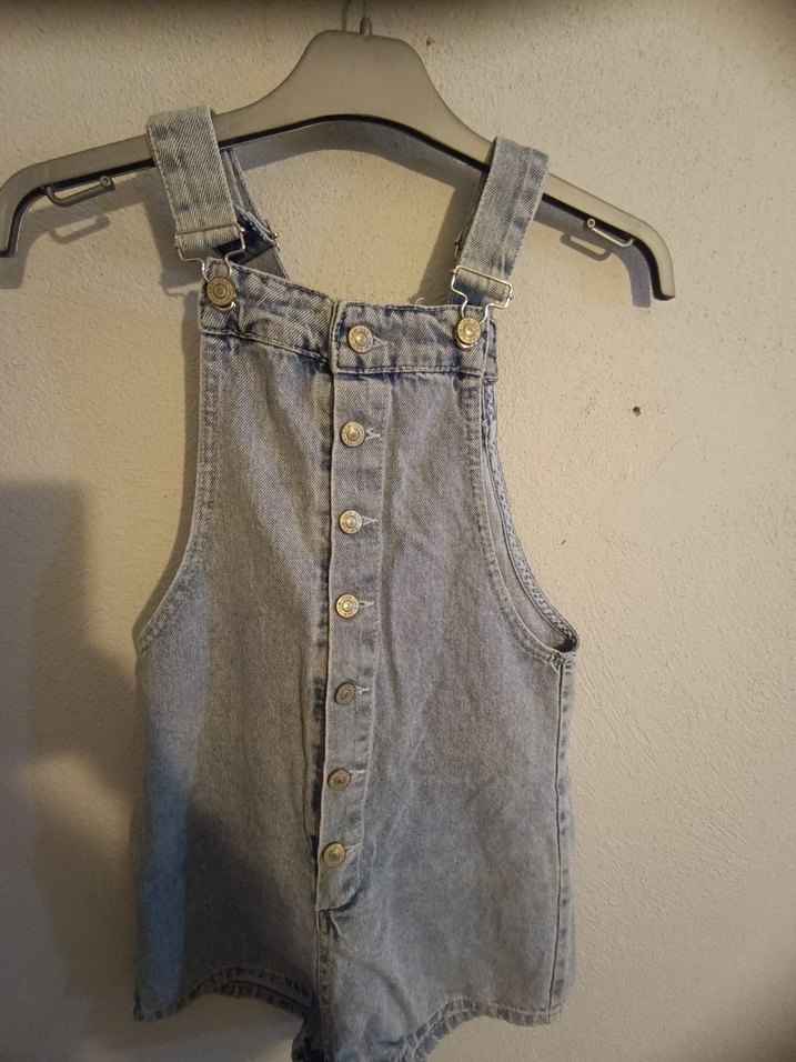 Salopet şortlu tulum - Görsel 2