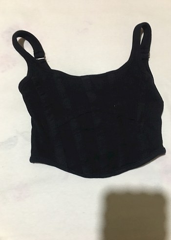 Siyah Strappy Büstiyer