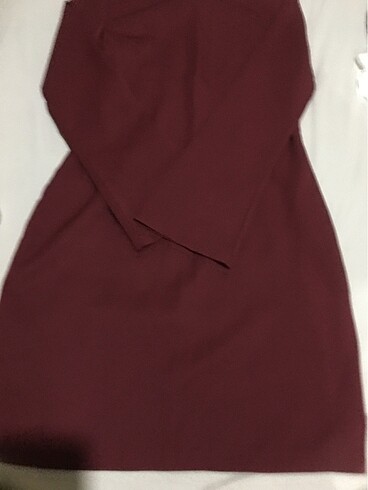 Bordo elbise
