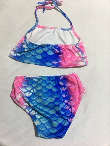 7 Yaş Beden çeşitli Renk Bikini kız çocuk