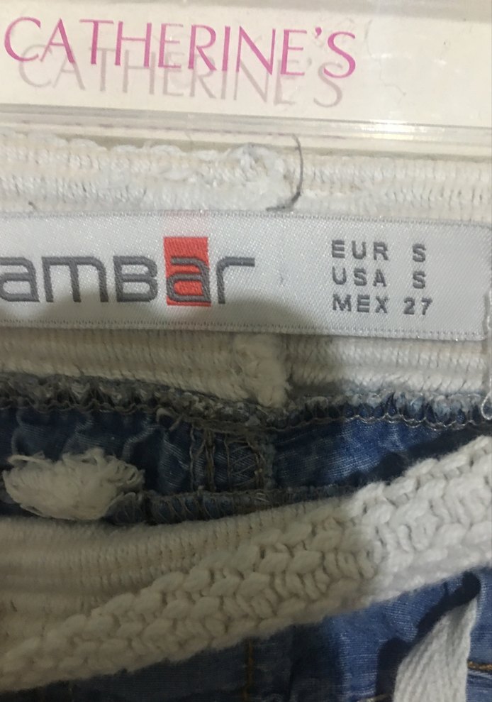 Kadın Mavi Bol Kesim Kemerli Midi Jean - Görsel 4