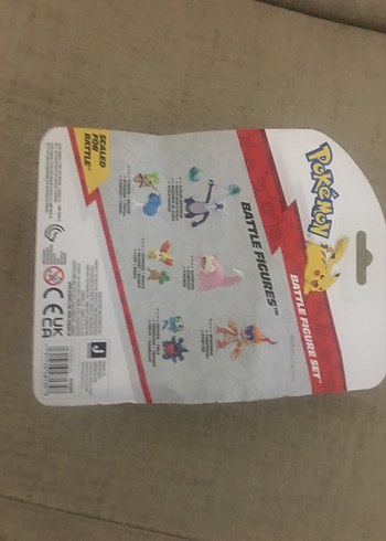 Kırmızı Pokémon Battle Figür Seti - Görsel 6