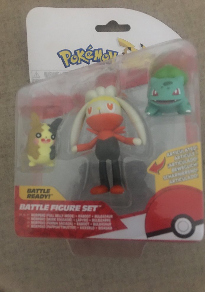 Kırmızı Pokémon Battle Figür Seti - Görsel 2