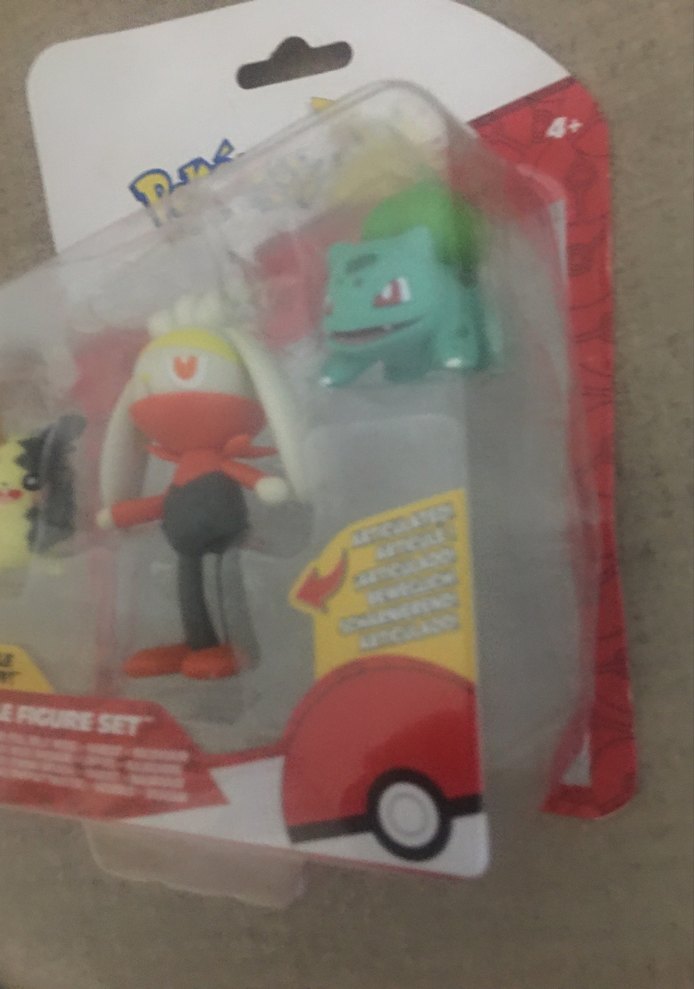 Kırmızı Pokémon Battle Figür Seti - Görsel 3