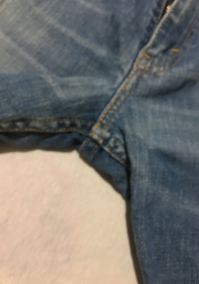 Gevşek Kesim Mavi Erkek Kot Pantolon - Görsel 2