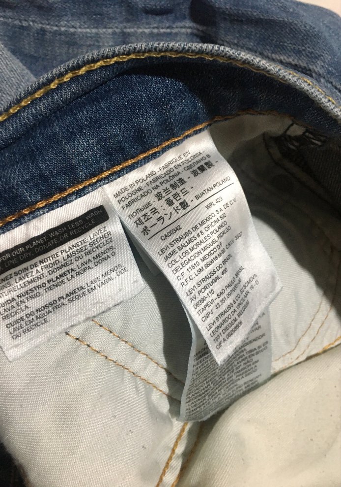 Gevşek Kesim Mavi Erkek Kot Pantolon - Görsel 4