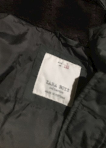 Düğmeli Haki Erkek Çocuk Mont - Görsel 5