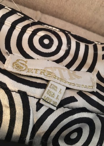 Desenli Pilili Midi Eteği - Görsel 3