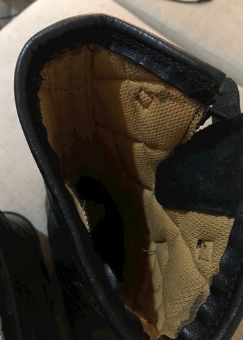 Kadın Siyah Deri Biker Botlar Yüksek Topuklu - Görsel 5