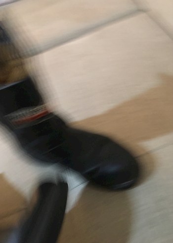 Kadın Siyah Deri Biker Botlar Yüksek Topuklu - Görsel 6