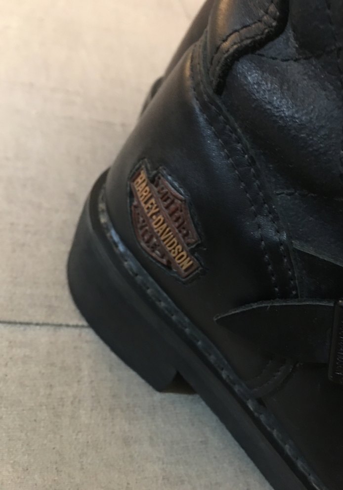 Kadın Siyah Deri Biker Botlar Yüksek Topuklu - Görsel 2