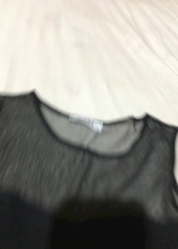 Kolsuz, V Yakalı Siyah Uzun Abiye Elbise - Görsel 4