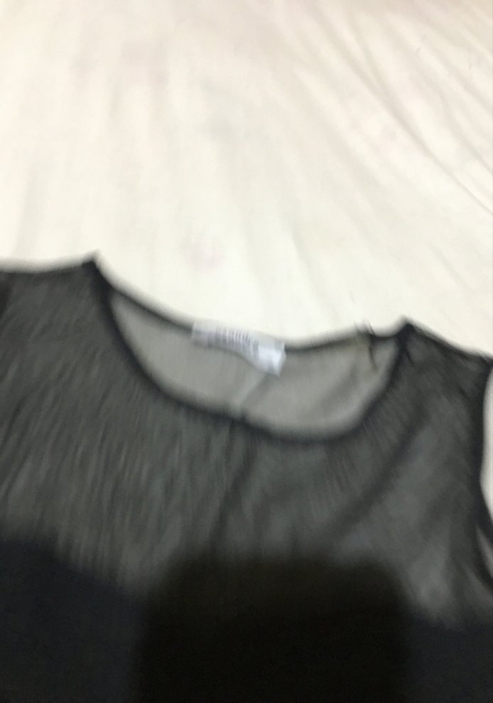 Kolsuz, V Yakalı Siyah Uzun Abiye Elbise - Görsel 4