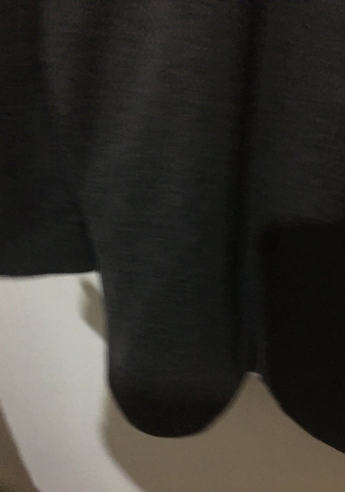 Kapüşonlu gri düğmeli kaban - Görsel 4