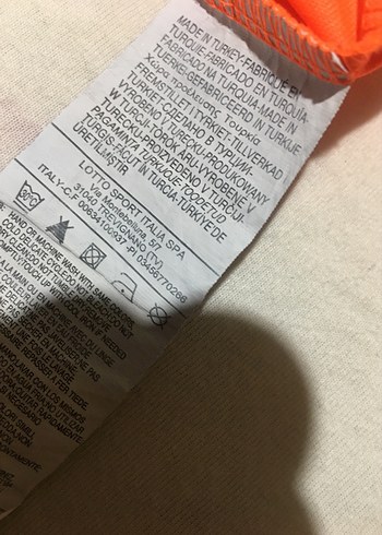 Turuncu Erkek Kısa Kollu Polo Yaka Tişört hakem forması - Görsel 8