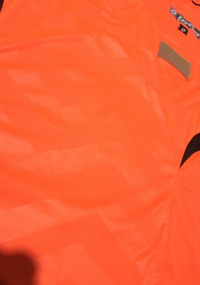 Turuncu Erkek Kısa Kollu Polo Yaka Tişört hakem forması - Görsel 5