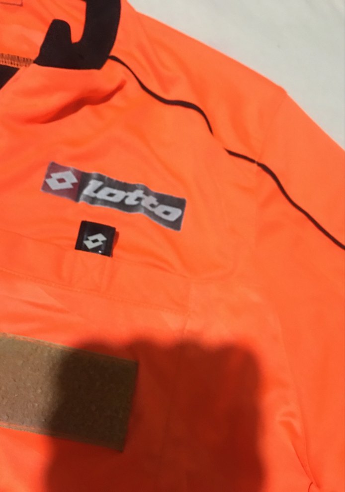 Turuncu Erkek Kısa Kollu Polo Yaka Tişört hakem forması - Görsel 3