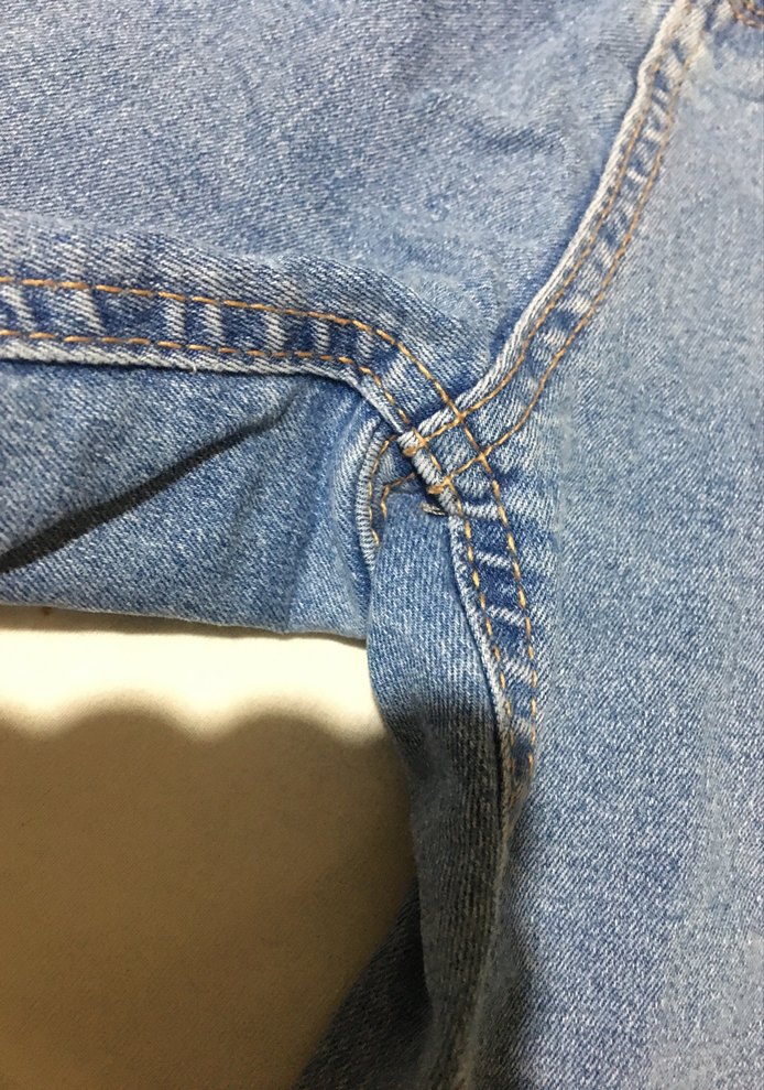 Mavi Düğmeli Kadın Mini Denim Şort - Görsel 4
