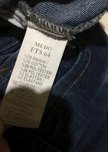 Kadın Lacivert Mini Denim Şort - Görsel 12