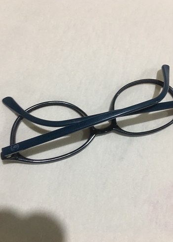 Kadın Lacivert Minimalist Elastik Gözlük - Görsel 2