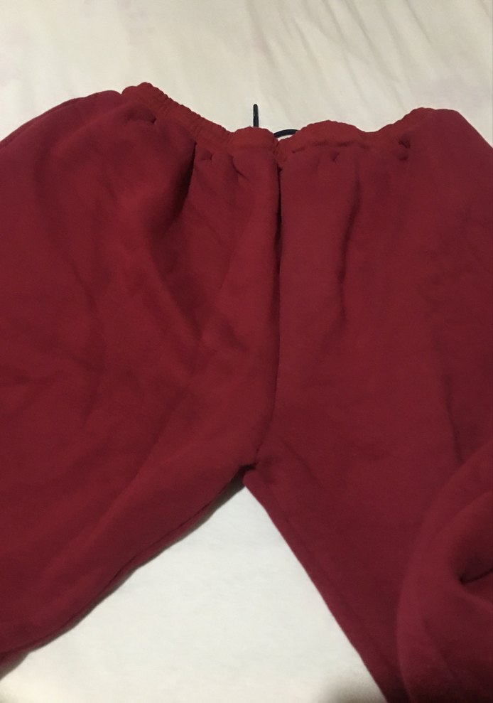 Kırmızı Erkek Rahat Kesim Midi Eşofman Altı - Görsel 2