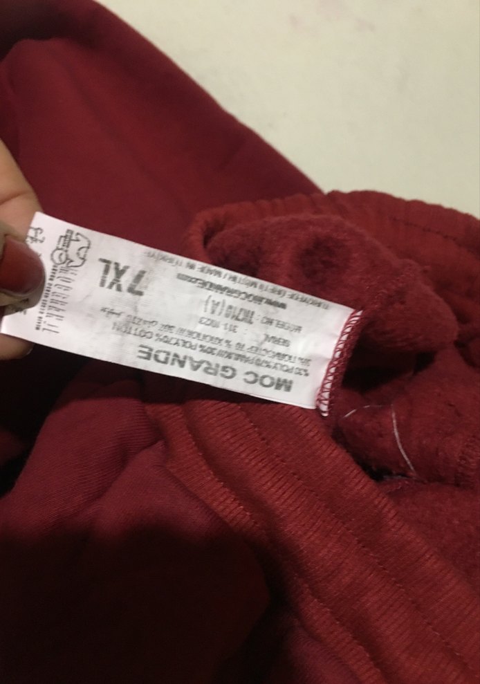 Kırmızı Erkek Rahat Kesim Midi Eşofman Altı - Görsel 3