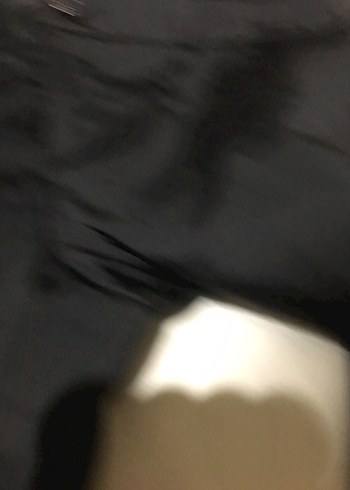 Siyah Kadın Saten Kumaş Pantolon - Görsel 4