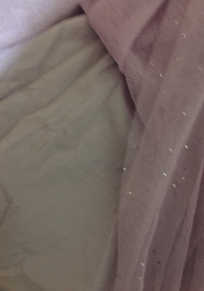 Kız Çocuk Pembe Drapeli kot Elbise - Görsel 5